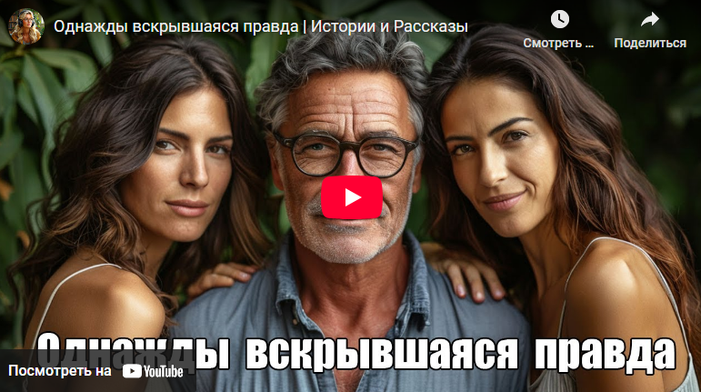 Аудиорассказ: Однажды вскрывшаяся правда (видео)