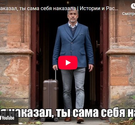 Не я тебя наказал, ты сама себя наказала