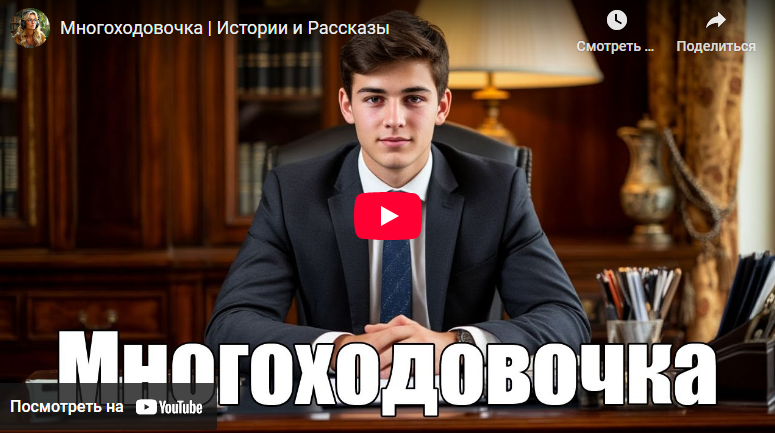 Аудиорассказ: Многоходовочка (видео)