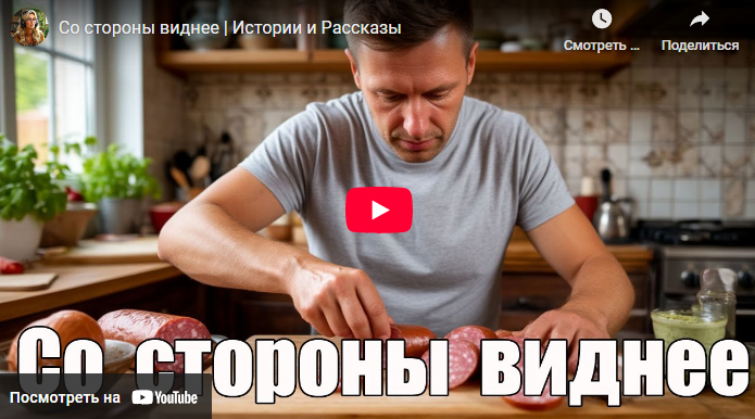 Аудиоистория: Со стороны виднее (видео)