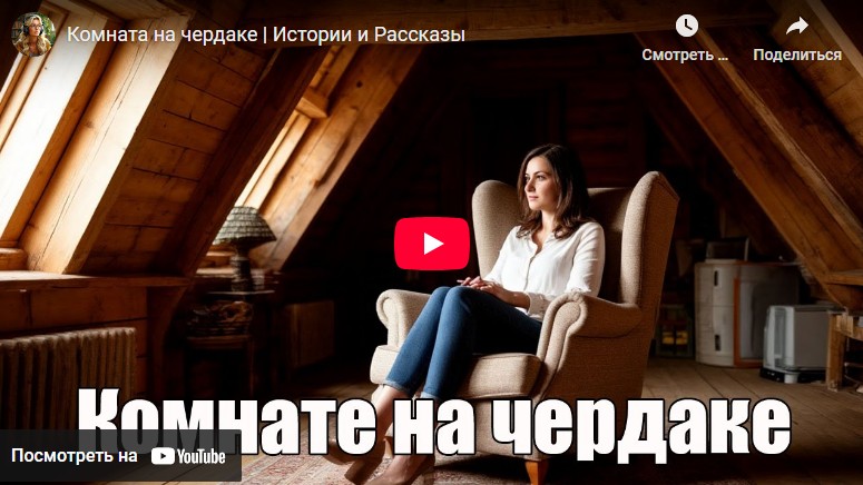 Аудиоистория: Комната на чердаке (видео)