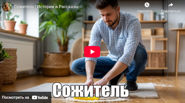 Аудиоистория: Сожитель (видео)