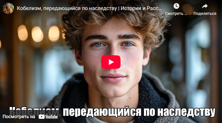 Аудиоистория: Кобелизм, передающийся по наследству (видео)