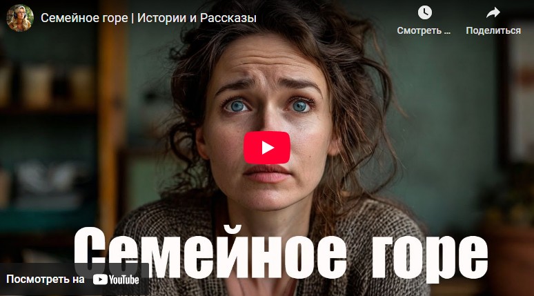 Аудиорассказ: Семейное горе