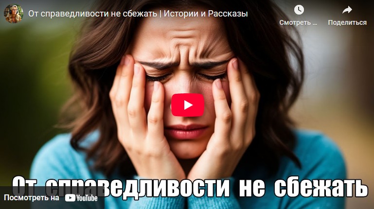 Аудиорассказ: От справедливости не сбежать (видео)
