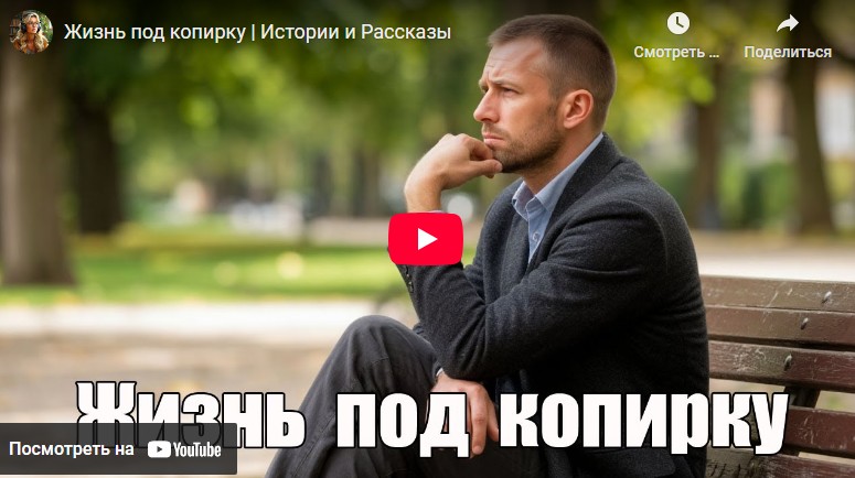 Аудиорассказ: Жизнь под копирку (видео)