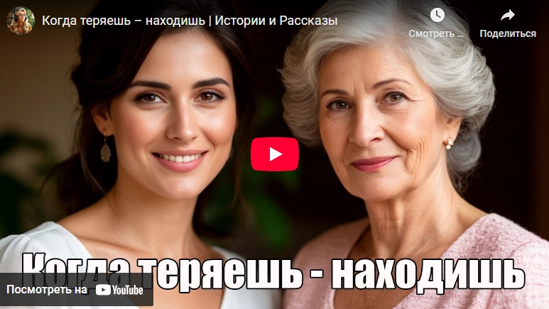 Аудиоистория: Когда теряешь - находишь