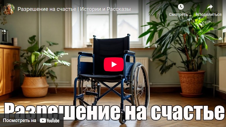 Аудиоистория: Разрешение на счастье (видео)