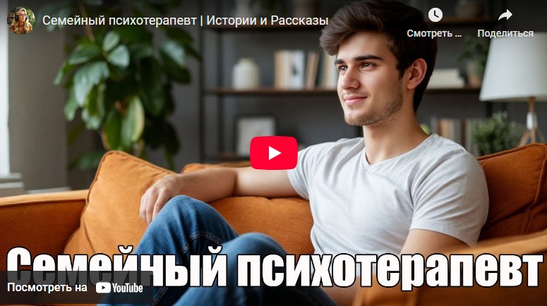 Аудиоистория: Семейный психотерапевт (видео)