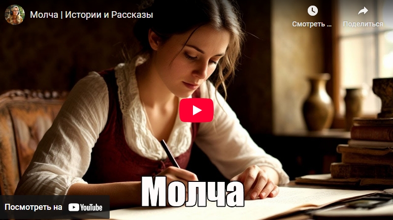 Аудиоистория: Молча (видео)