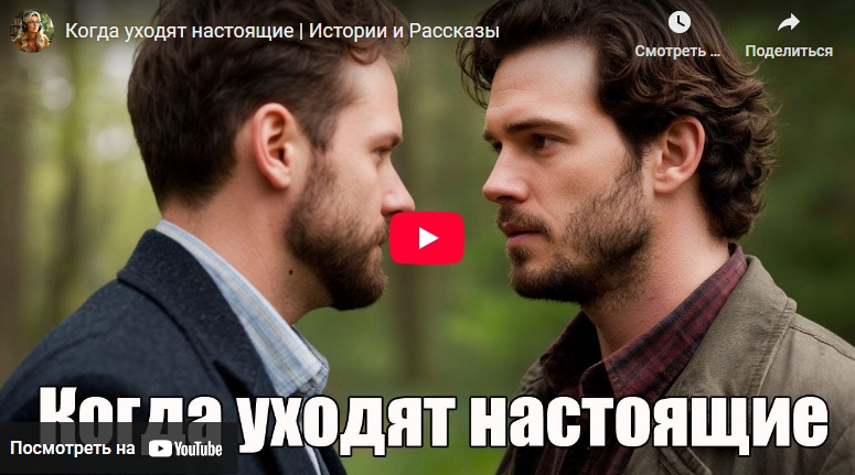 Аудиоистория: Когда уходят настоящие (видео)